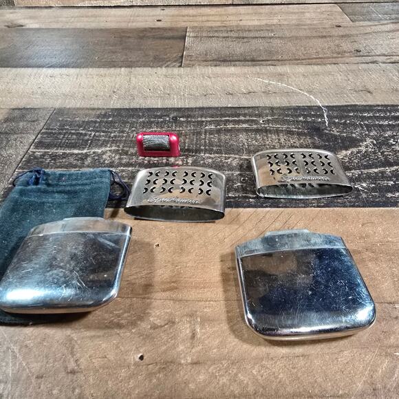 Vintage Sportsman Chrome Pocket Hand Warmers - Japan Made - Picture 3 of 3